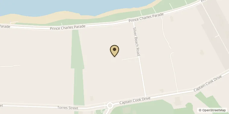 Street map showing Aisle of Eden at 90 Prince Charles Parade, Kurnell