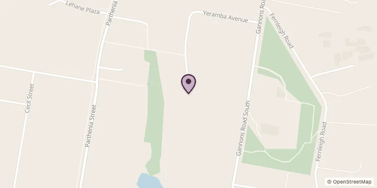 Street map showing Caz Captures at Yeramba Ave, Caringbah South