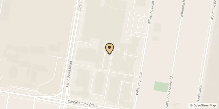 Street map showing Dressxox at Unit 49, 65-75 Captain Cook Dr, Caringbah
