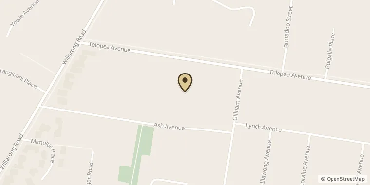 Street map showing Festoon Lighting Sydney at Unit 1/98 Telopea Ave, Caringbah South