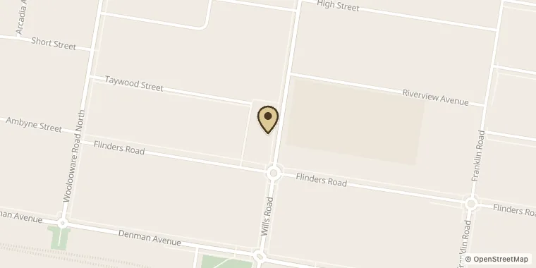 Street map showing Girl Meraki at 45 Wills Rd, Woolooware