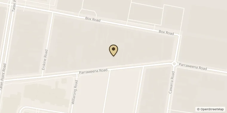 Street map showing Go Commando at 10/51 Parraweena Rd, Taren Point