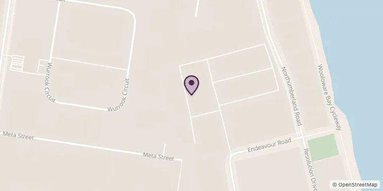 Street map showing L R Dunne Cabinetmaking at Factory 3A, 1/3 Endeavour Rd, Caringbah