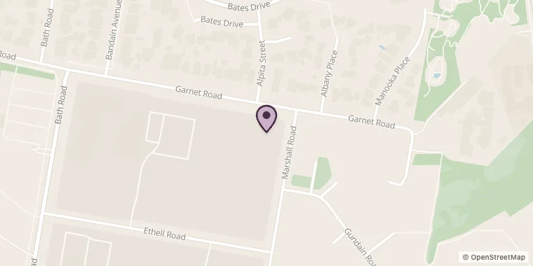 Street map showing Made Property Styling at 1/1 Marshall Rd, Kirrawee
