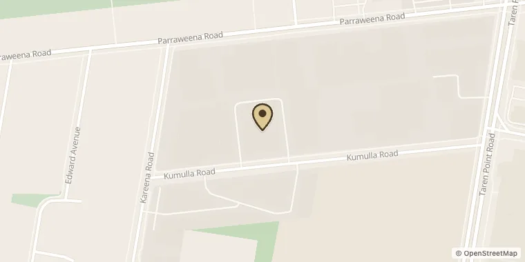 Street map showing Parcelle Australia at 5/15-23 Kumulla Rd, Miranda