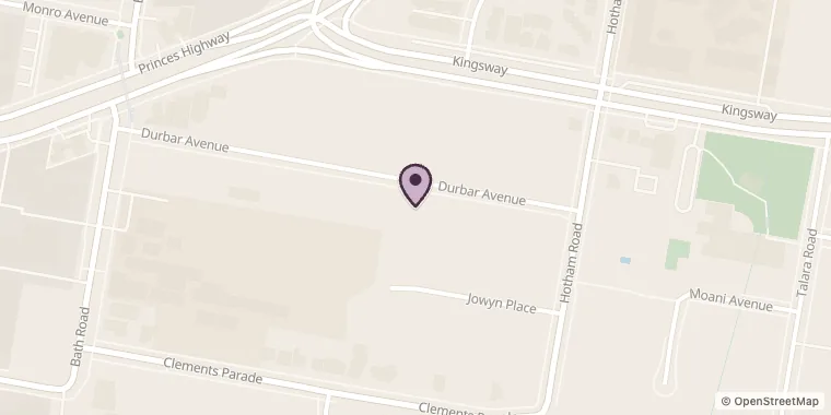 Street map showing Photography by Jennifer Ann at 20 Durbar Ave, Kirrawee