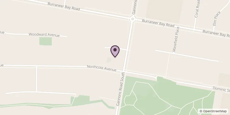 Street map showing PLAYCARNIVAL at 125A Gannons Rd, Caringbah South