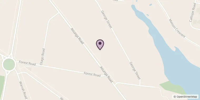 Street map showing Radical Signs at 34 Attunga Rd, Yowie Bay