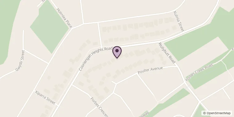 Street map showing Seona Mercer Photography at 158 Cooriengah Heights Rd, Engadine