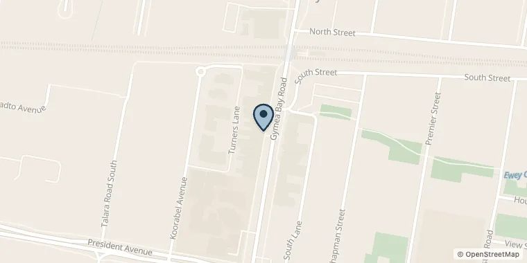 Street map showing Shire Optometrists - Gymea at 85 Gymea Bay Rd, Gymea