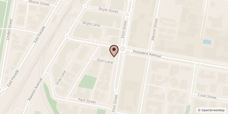 Street map showing Sweet Mayhem at Unit 11/570 President Ave, Sutherland