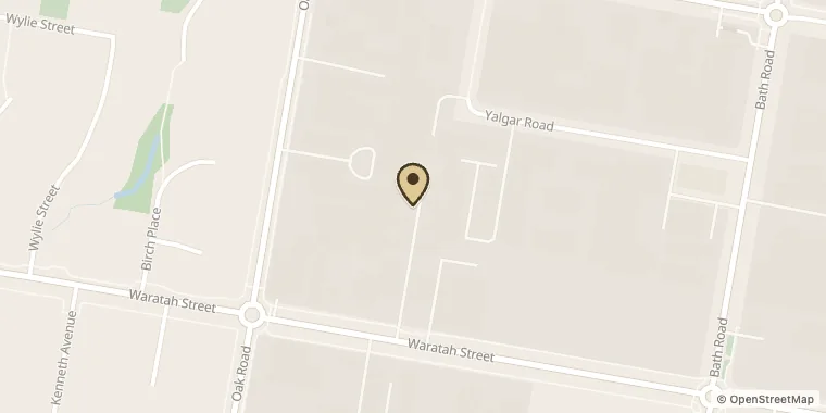 Street map showing The Pawfect Butcher at Unit 10/ 59/61 Waratah St, Kirrawee