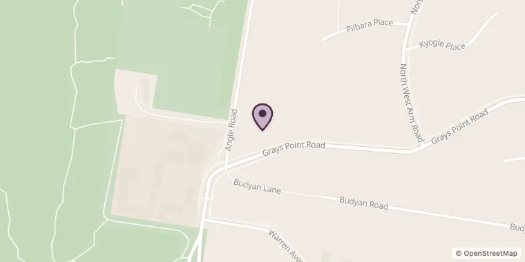 Street map showing The Studio Creative at 173 Grays Point Rd, Grays Point