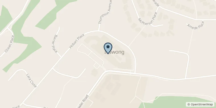 Street map showing To The Core Studio at G18/273 Fowler Rd, Illawong