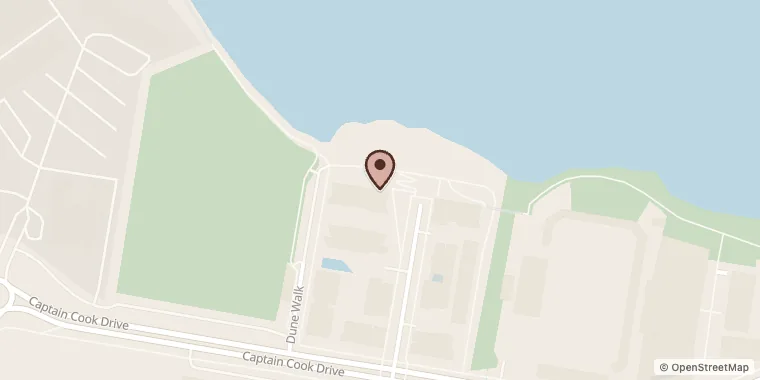 Street map showing Toast 2230 at Unit 10/5 Foreshore Bvd, Woolooware